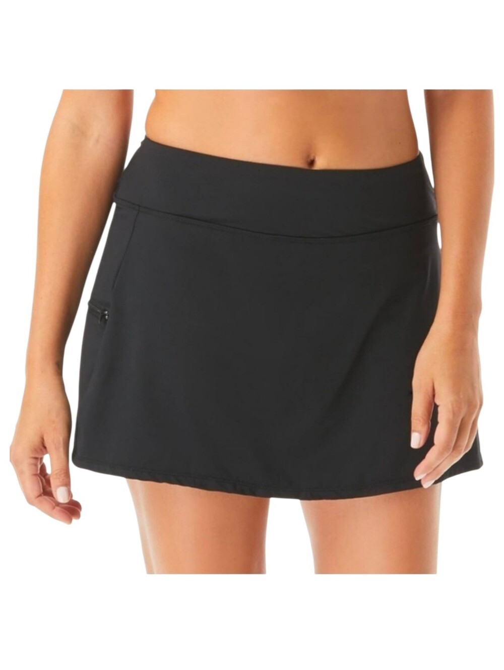 Beach House Swim Emma Women's Classic Black Swim Skort Built-In Shorts 12